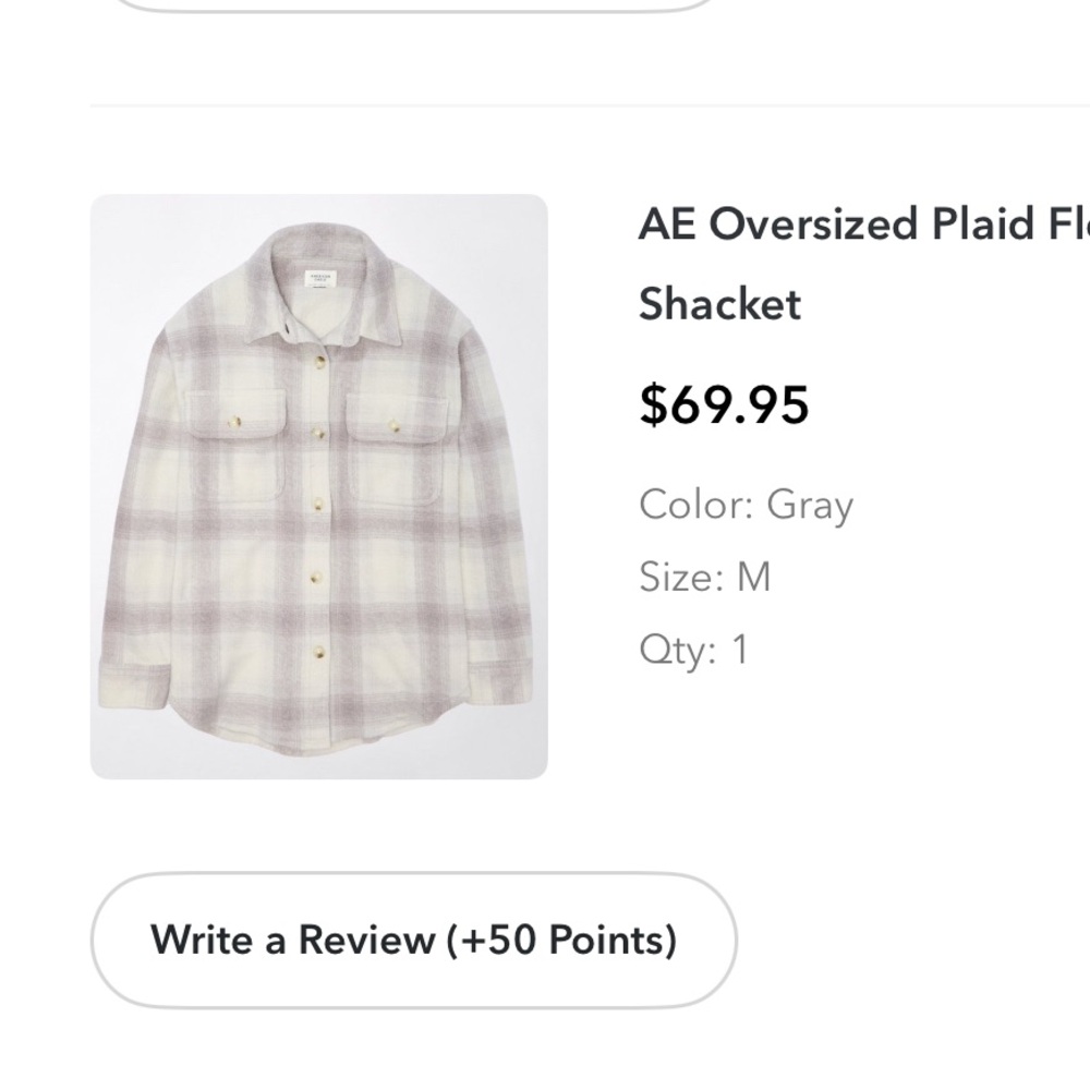 Plaid Flannel Shacket